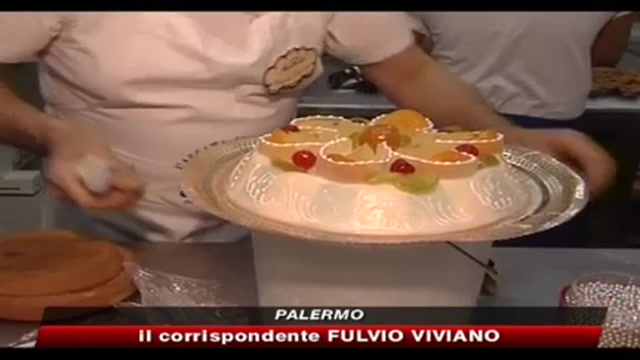 Pasqua, a Palermo una cassata per SKY TG24