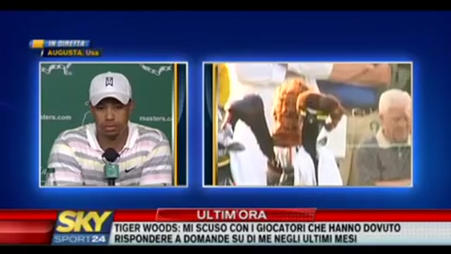 Conferenza stampa Tiger Woods (2/a parte)