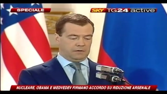 Disarmo, intervento Medvedev (2/a parte)