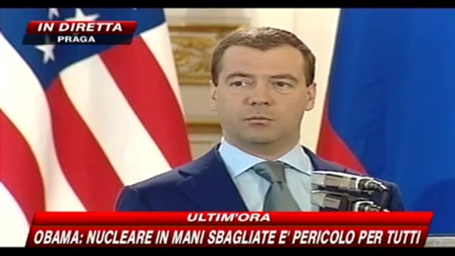Disarmo, intervento Medvedev (1/a parte)