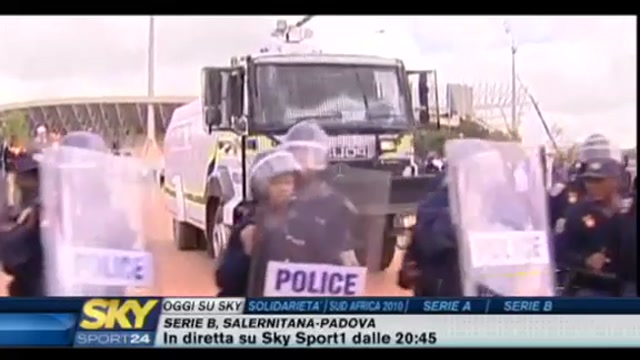 Rischio terrorismo a Sudafrica 2010