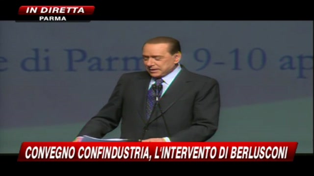 Convegno Confindustria, intervento Berlusconi (2a parte)