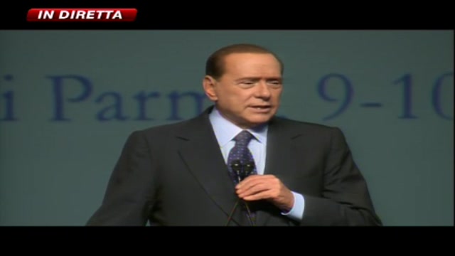 Convegno Confindustria, intervento Berlusconi (1a parte)