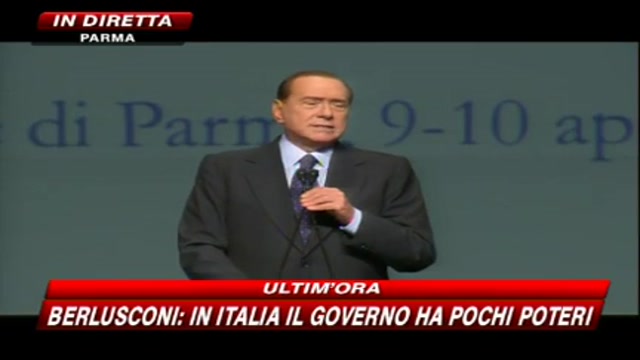 Convegno Confindustria, intervento Berlusconi (3a parte)