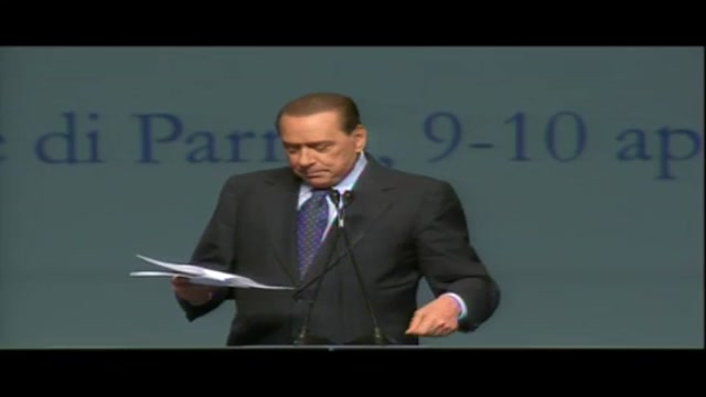Convegno Confindustria, intervento Berlusconi (6a parte)
