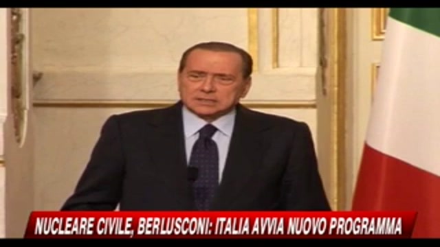 Berlusconi in Italia agenzia per la sicurezza nazionale