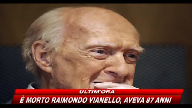 E' morto Raimondo Vianello, aveva 87 anni