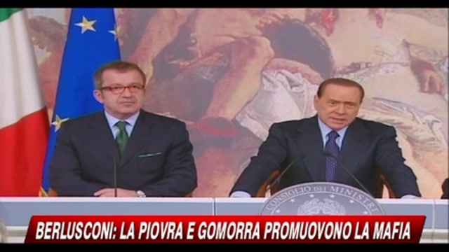 Berlusconi, La Piovra e Gomorra promuovono la mafia