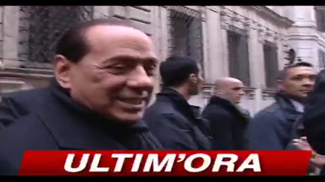 Berlusconi, la maggioranza resisterà, il governo durerà