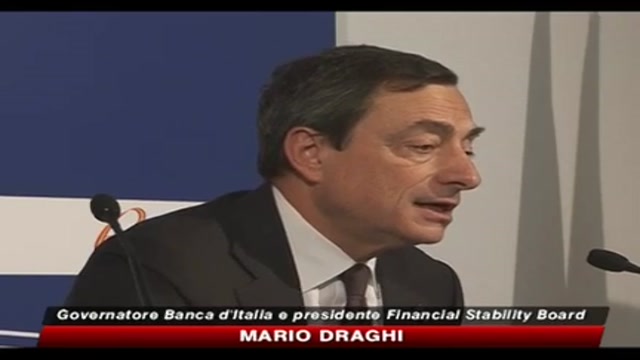 Basilea 2, Draghi: creerà riserve per momenti di crisi