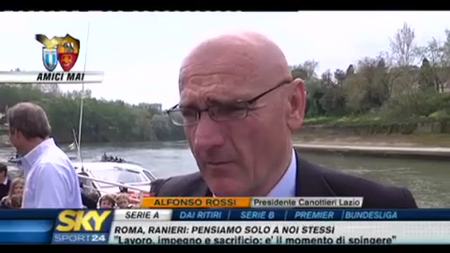 Derby, parlano i presidenti dei canottieri Roma e Lazio