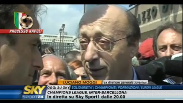 Calciopoli, interviene Luciano Moggi