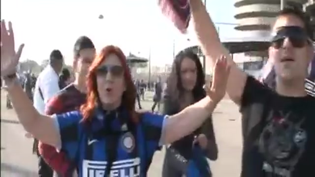 Inter-Barcelona, i tifosi arrivano allo stadio