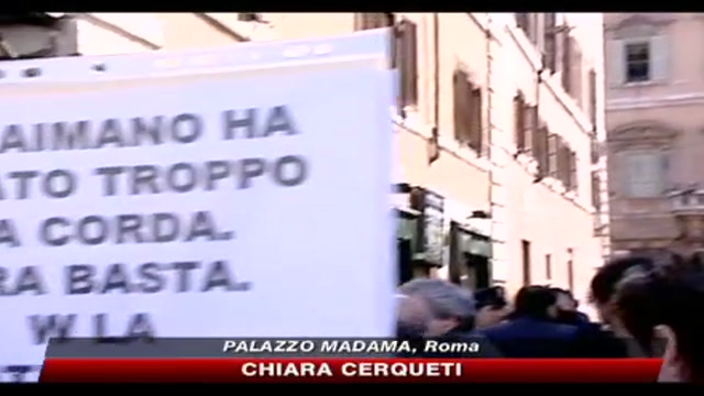Intercettazioni, giornalisti in piazza contro ddl Alfano