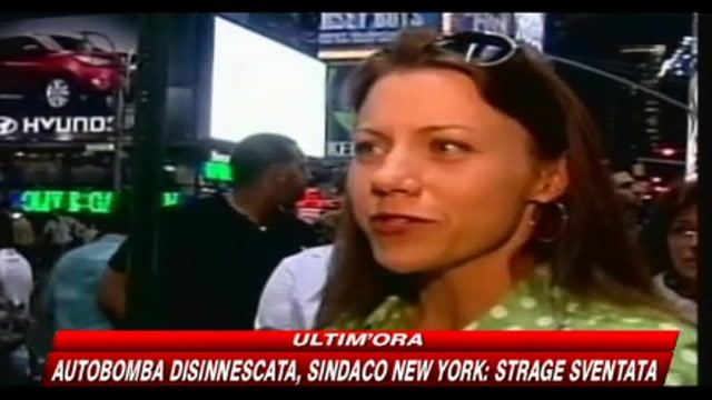 Autobomba Times Square, i newyorkesi commentano l'accaduto