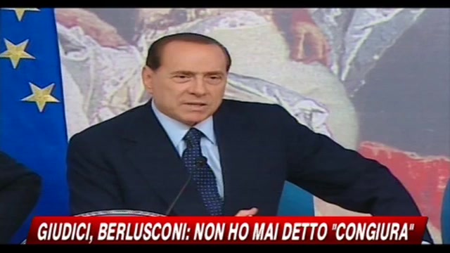 Scajola, Berlusconi: l'interim durerà pochi giorni