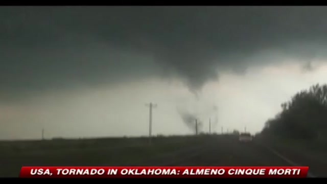 USA, tornado in Oklahoma: almeno cinque morti