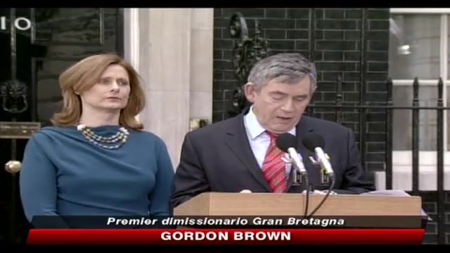 Gran Bretagna, Gordon Brown si è dimesso da primo ministro