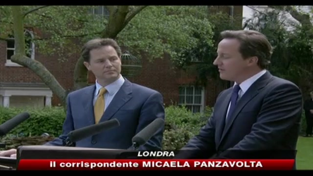 Cameron-Clegg, primo governo di coalizione dal 1945