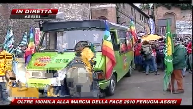 18ma edizione della marcia della pace Perugia-Assisi