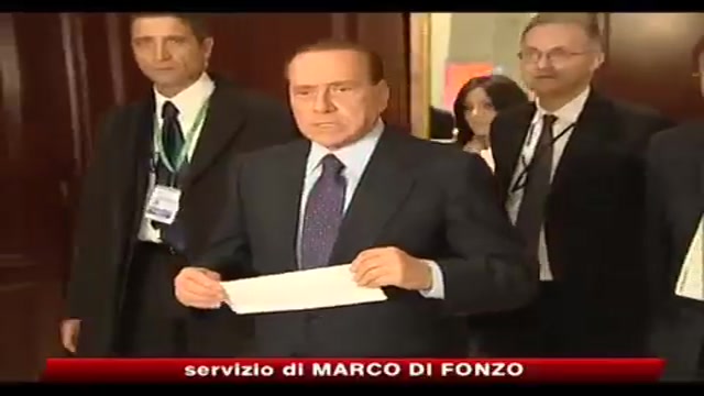 Berlusconi: gli italiani si fidano di noi, andiamo avanti