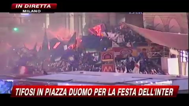 Scudetto Inter: l'arrivo della squadra a Milano