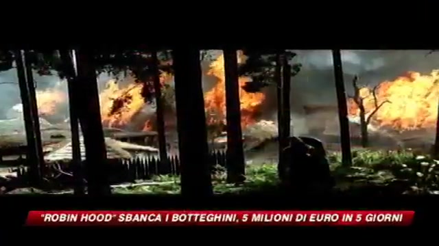 Robin Hood sbanca i botteghini, 5 milioni di euro in 5 giorni