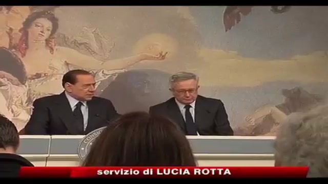 Finanziaria, Berlusconi a Tremonti: serve sintesi politica