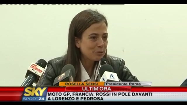 Rossella Sensi riconferma la fiducia a Ranieri