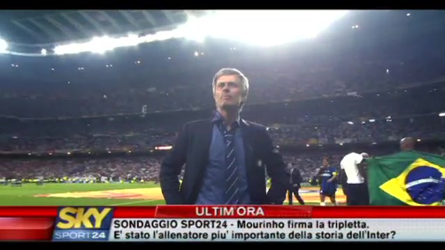 Inter, campione d'europa: Mourinho come Guardiola un anno fa