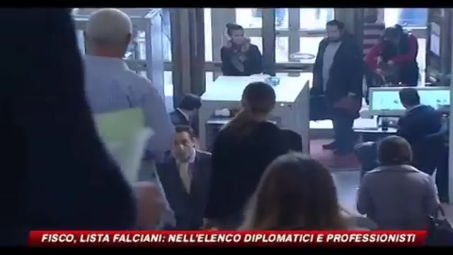 Fisco, lista Falciani: nell'elenco diplomatici e professionisti