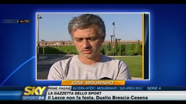 Mourinho verso il Real Madrid