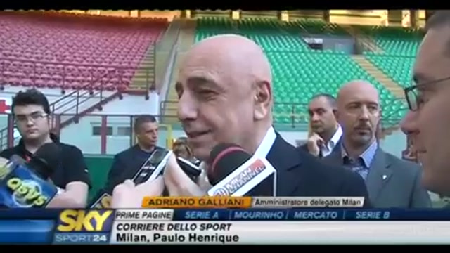 Leonardo sulla panchina dell'Inter: la smentita di Galliani