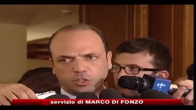 Intercettazioni, Alfano, per ora niente voto di fiducia