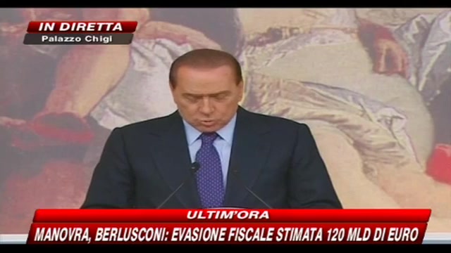 3- Manovra, la conferenza stampa di Berlusconi e Tremonti