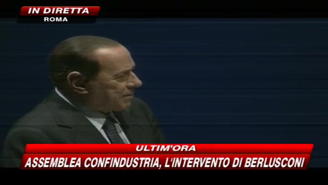 1 - Assemblea Confindustria, l'intervento di Berlusconi