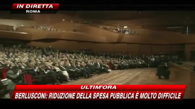 3 - Assemblea Confindustria, l'intervento di Berlusconi