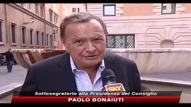 Manovra 2011, parla Paolo Bonaiuti