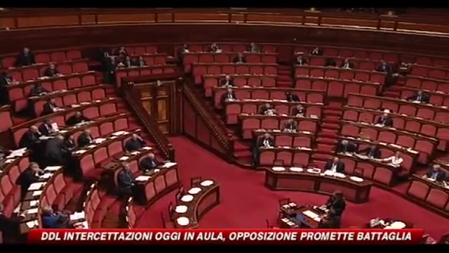 DDL intercettazioni oggi in aula, opposizione promette battaglia