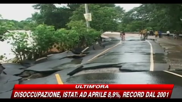 Tempesta Agatha, gravi danni in Guatemala