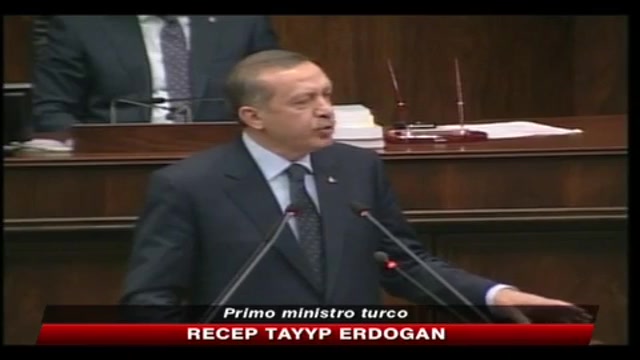 Erdogan: Rivogliamo i nostri cittadini catturati da Israele