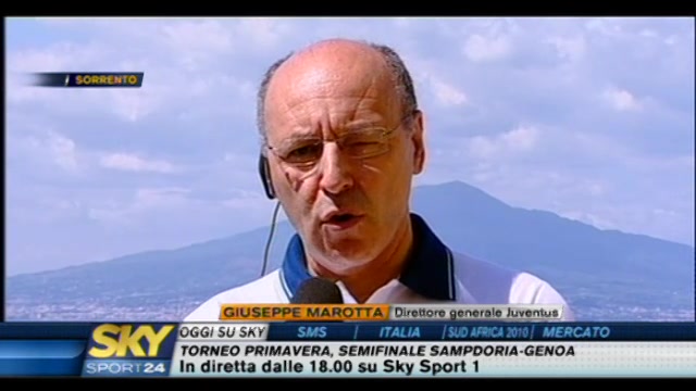 Parla Giuseppe Marotta, direttore generale Juventus