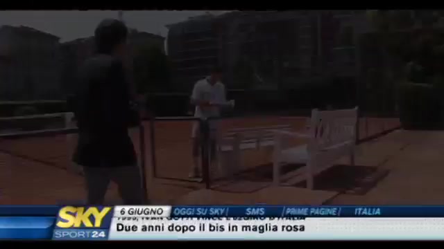 Il Tennis Club Milano che tifa Schiavone