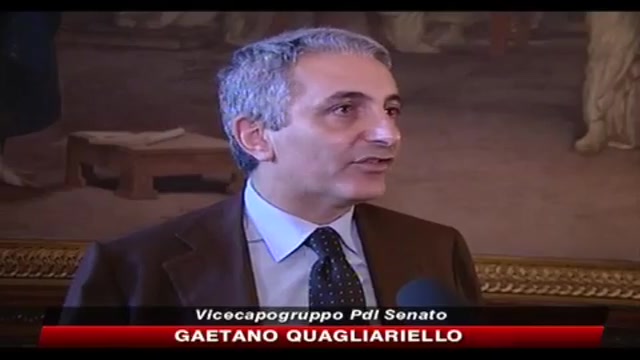 Ddl Intercettazioni, parla vicecapogruppo Pdl Senato, Gaetano Quagliariello