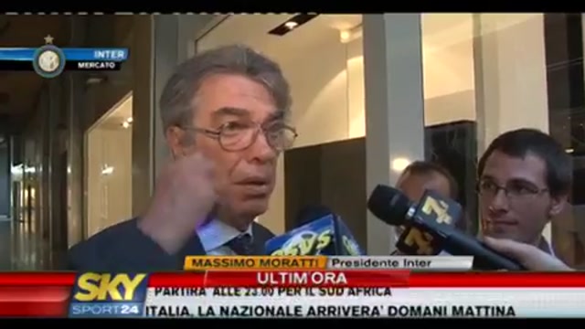 Moratti: domani presentazione di Benitez