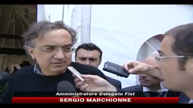 Fiat, Marchionne: massimo impegno in trattativa su Pomigliano