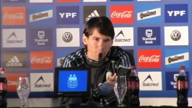 Intervista a Messi dopo la vittoria sulla Nigeria