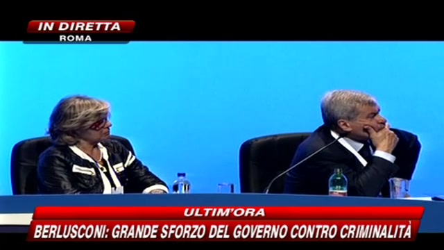 3- Assemblea Confcommercio, l'intervento di Berlusconi