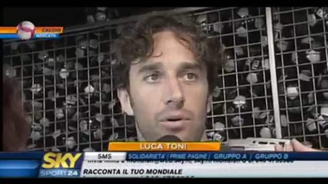 Intervista a Luca Toni