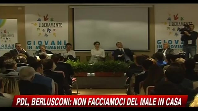 PDL, Berlusconi non facciamoci del male in casa